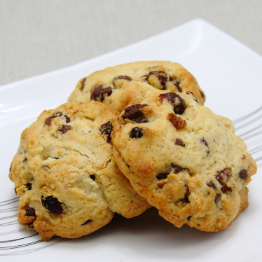 Cookie raisin sec et pépites de chocolat noir