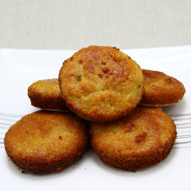 Biscuit aux écorces d'orange confite et à la poudre d'amande