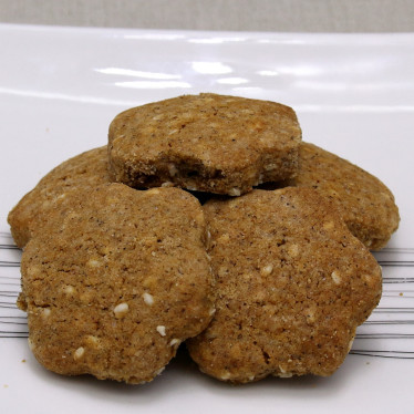 Biscuit sans gluten à la farine de Sarrasin et graines de Sésame