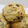 Cookie baie de Goji, banane chips, graines de tournesol, raisin sec et pépites de chocolat noir