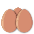 Avec des oeufs
